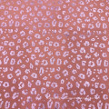4 way stretch polyamide lycra stretchy knitted double faced foiled cheetah printed seamless activewear fabric